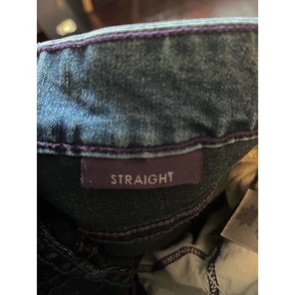 NYDJ Straight Leg Jeans 14 - Picture 3 of 7